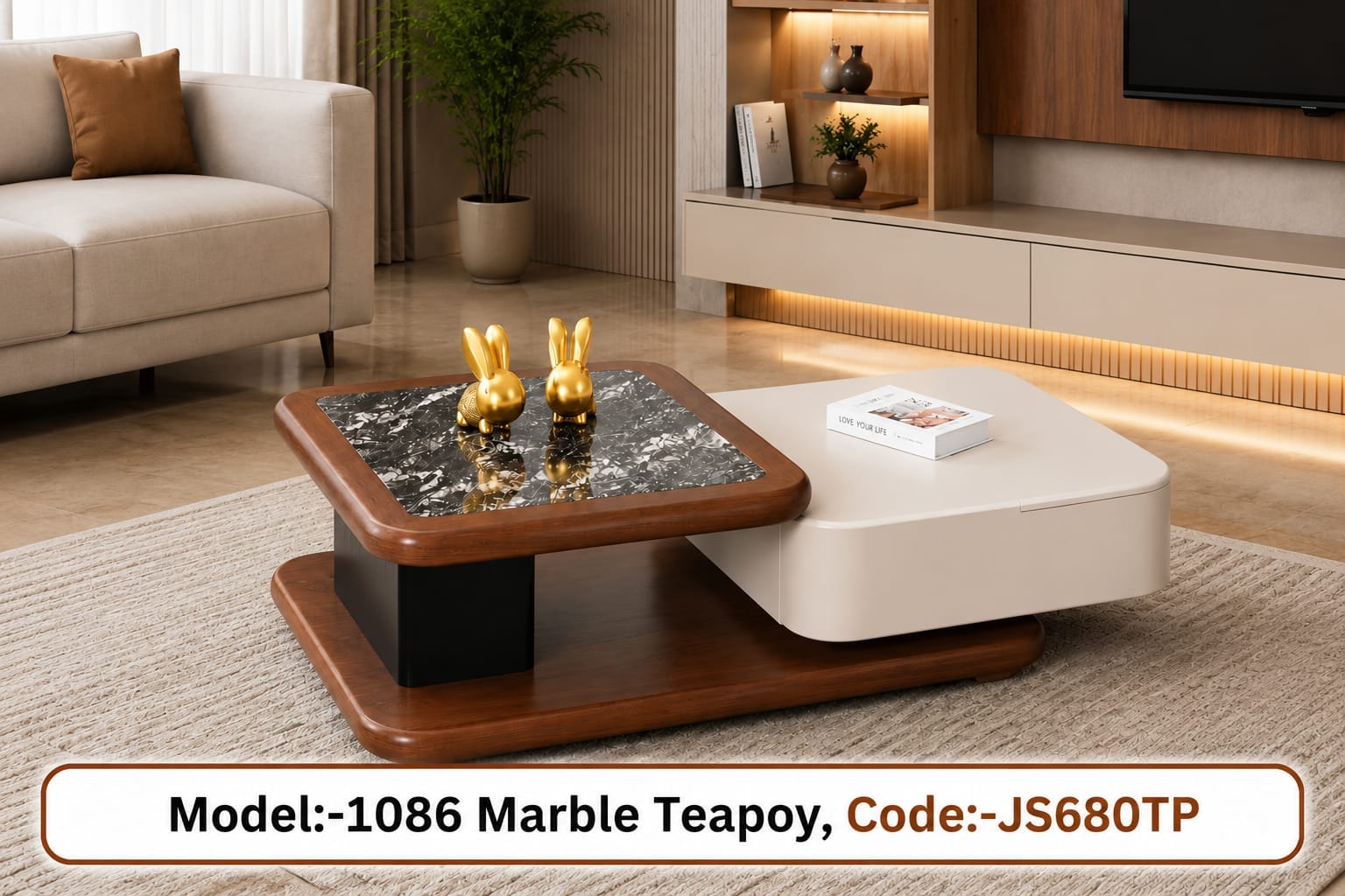 Center Tables product JS-37 — Jaisri Furnitures Vijayawada