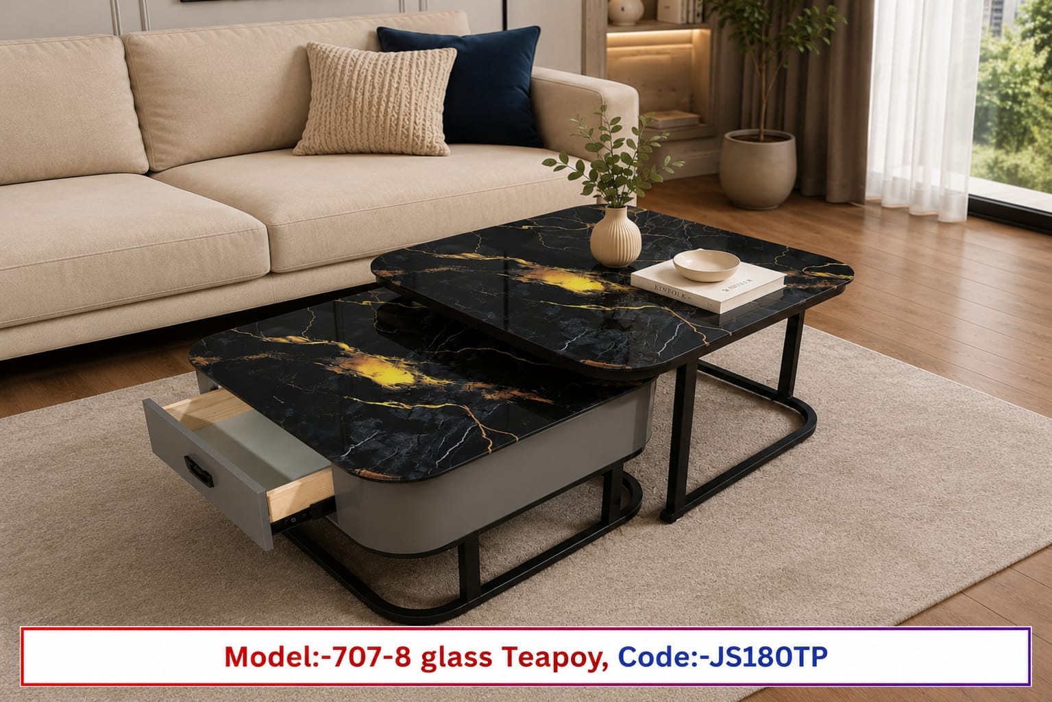 Center Tables product JS-48 — Jaisri Furnitures Vijayawada