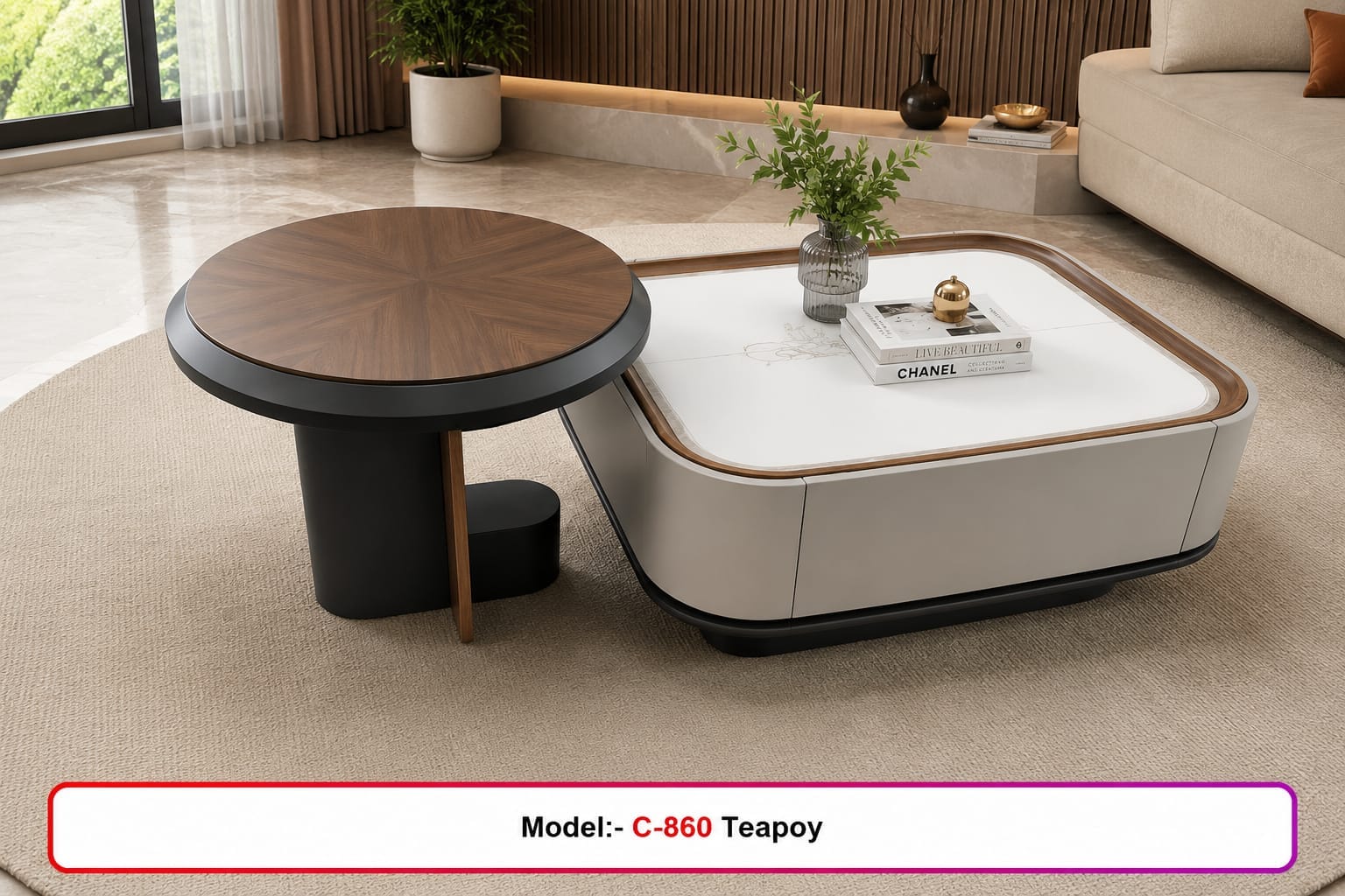 Center Tables product JS-51 — Jaisri Furnitures Vijayawada
