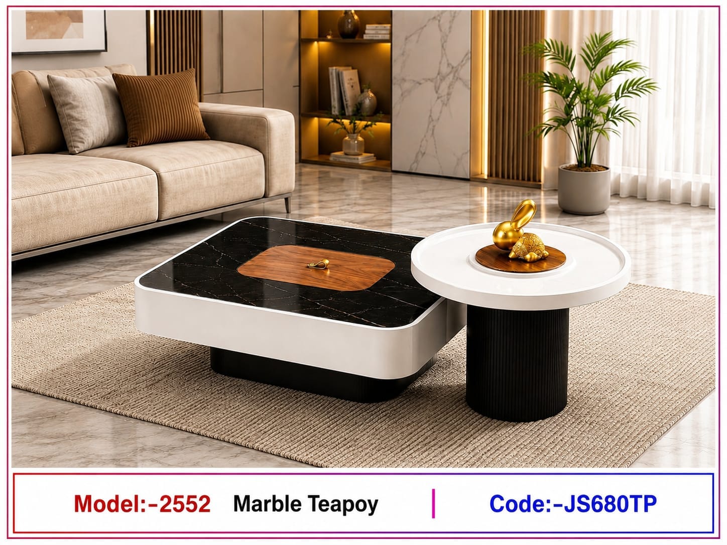 Center Tables product JS-55 — Jaisri Furnitures Vijayawada