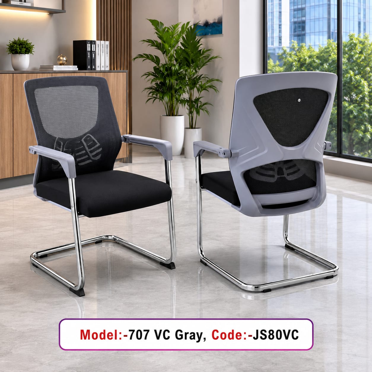 Visitor Chairs product JS-79 — Jaisri Furnitures Vijayawada