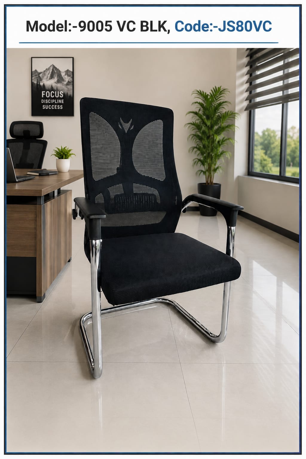 Visitor Chairs product JS-83 — Jaisri Furnitures Vijayawada