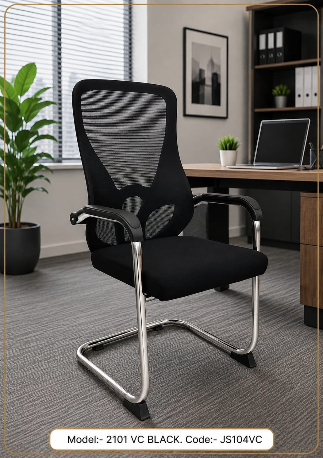 Visitor Chairs product JS-84 — Jaisri Furnitures Vijayawada